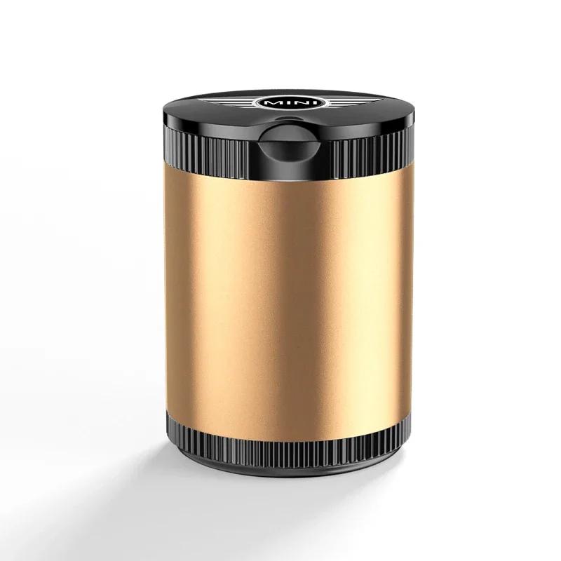 XUREI1 E46 B3 Car Cigarette Ashtray Cup With Lid With LED Light Portable Detachable Ashtray For BMW X1 X2 X3 X5 X6 X7 G30 G20 G32 G11 G