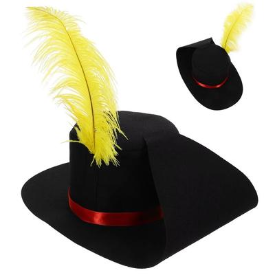 Dress Up Magician Hat Festival Themed Cosplay Felt Cap Snowman Costume Hat Christmas Party