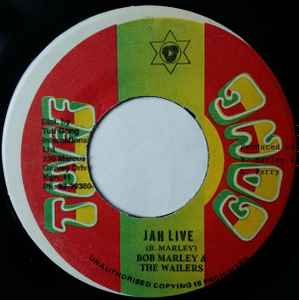 7-дюймовая пластинка BOB MARLEY & THE WAILERS - Jah Live НЕТ Tuff Gong Ямайка Регги, Ска и Даб Б/У