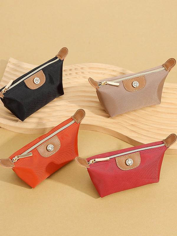 Кошелек для монет с клецками: Стильный мини-хранитель для ключей и помады для женщин