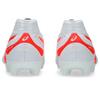 Asics DS LIGHT CLUB 1103A097 Soccer Unisex Size 104 Size 3E Shoes, Adult, (White/Flash Red), 26.5 Cm,