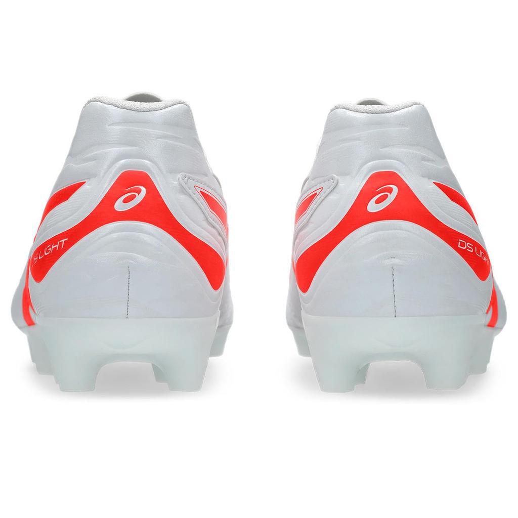 Asics DS LIGHT CLUB 1103A097 Soccer Unisex Size 104 Size 3E Shoes, Adult, (White/Flash Red), 26.5 Cm,