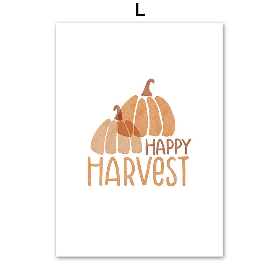 Осенний холм, лесная дорога, цветок тыквы, настенная живопись на холсте, постеры на скандинавскую тему и принты, современные картины для декора гостиной