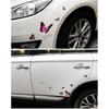 Butterfly Vinyl Car Stickers, Butterflies ect Scratch Cover Waterproof Bumper Decals for Automotive, Motorcycle, Helmet, Luggage, Window, Wall, Home