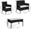 ModernHome Garden Furniture Set by Multistore (GT-118-BC-BG)
