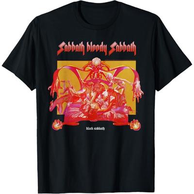 Официальная футболка Black Sabbath Sabbath Bloody Sabbath Яркая