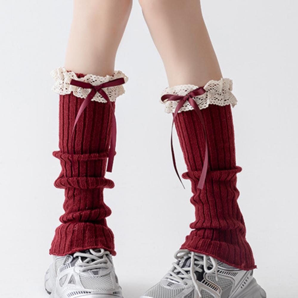 Харадзюку Гетры Y2K Лолита Гетры Осенне-зимние Носки-пузыри для Женщин и Девочек