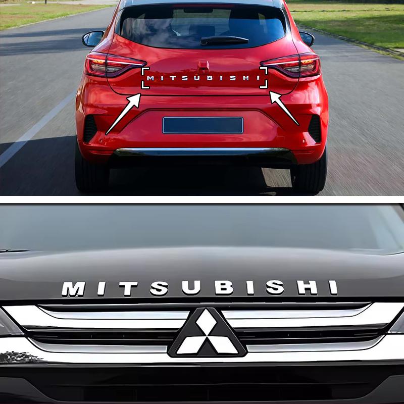3D ABS Наклейка-значок на капот автомобиля Mitsubishi для ASX Lancer 10 9 Outlander Pajero Sport L200 Space Star Xpander Водонепроницаемая