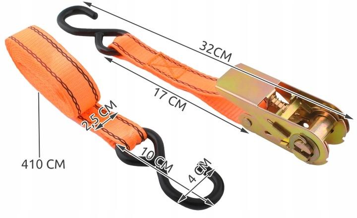 Luggage Tie Down Strap 4.5M/25Mm