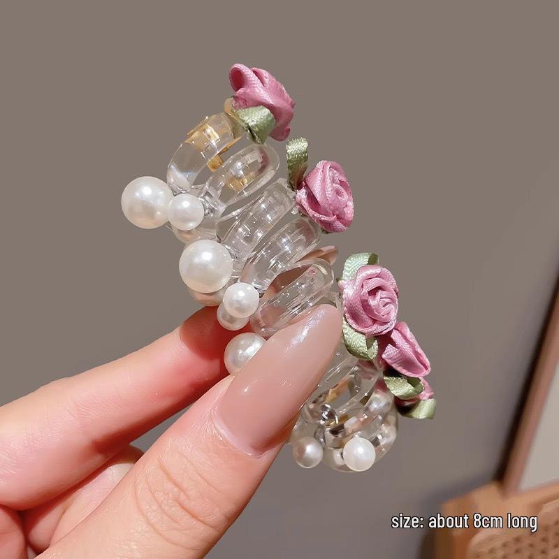 Сладкая роза-бабочка, набор бисерных резинок для волос и аксессуаров для плетения