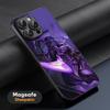 Cool Raiden Shogun hot Game Phone Case For iPhone 17 16 15 14 13 12 11 Plus Pro Max  High-end Luxury Magsafe Sheepskin