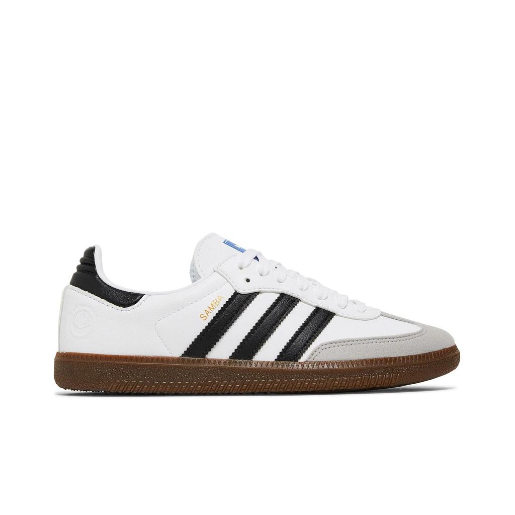 Adidas Samba 'Vegan' (Unisex) Cloud White / Core Black / Gum German Army Trainers FW2427