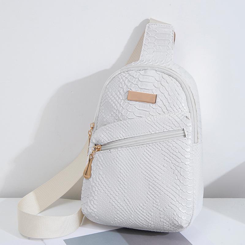 Нагрудная сумка с узором змеи, модная новая сумка-мессенджер большой вместимости, сумка для мобильного телефона, женская маленькая сумка-мессенджер