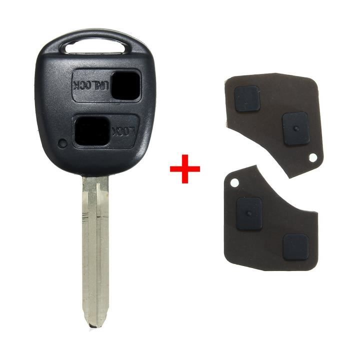 2-Button Remote Key Shell For Toyota RAV4 Camry Corolla Prado Avalon