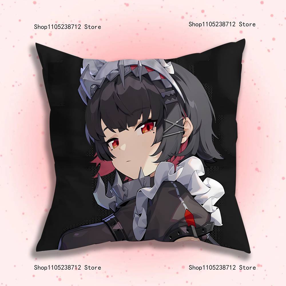 Zzz Ellen Joe Pillow Covers Cartoon Sofa Decorative Home Double-Sided Printing Short Plush Cute Cushion Cover