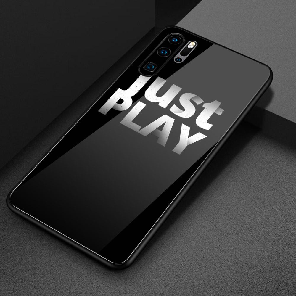 Для Huawei Honor 10 чехол с цитатами Стеклянный задний чехол для Huawei Honor 8x Max 9 10 20 20i v9 v10 v20 play note 10
