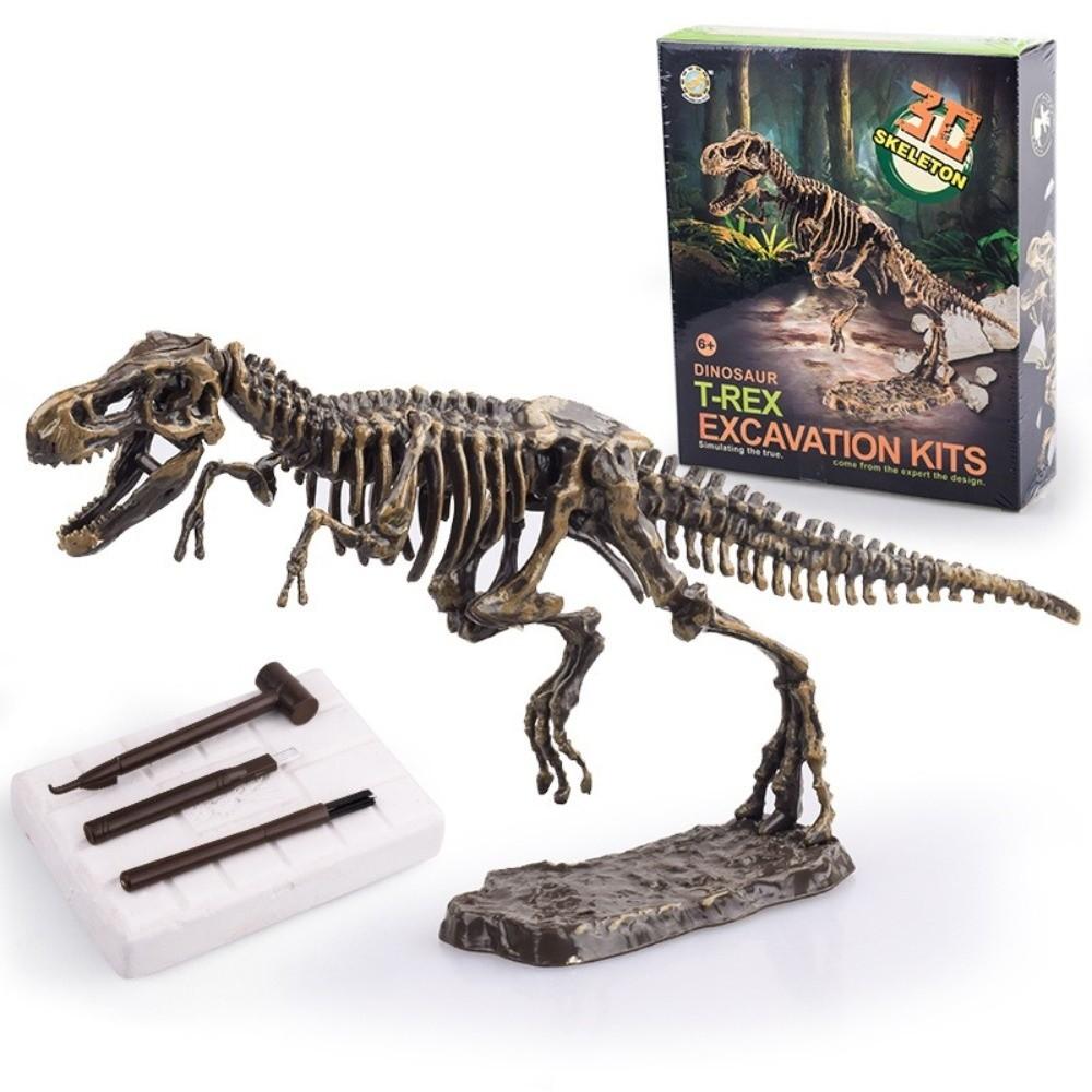 Luminous Archaeology Excavation Toys DIY Dinosaur Skeleton Model Dinosaur Excavation Toys Kids