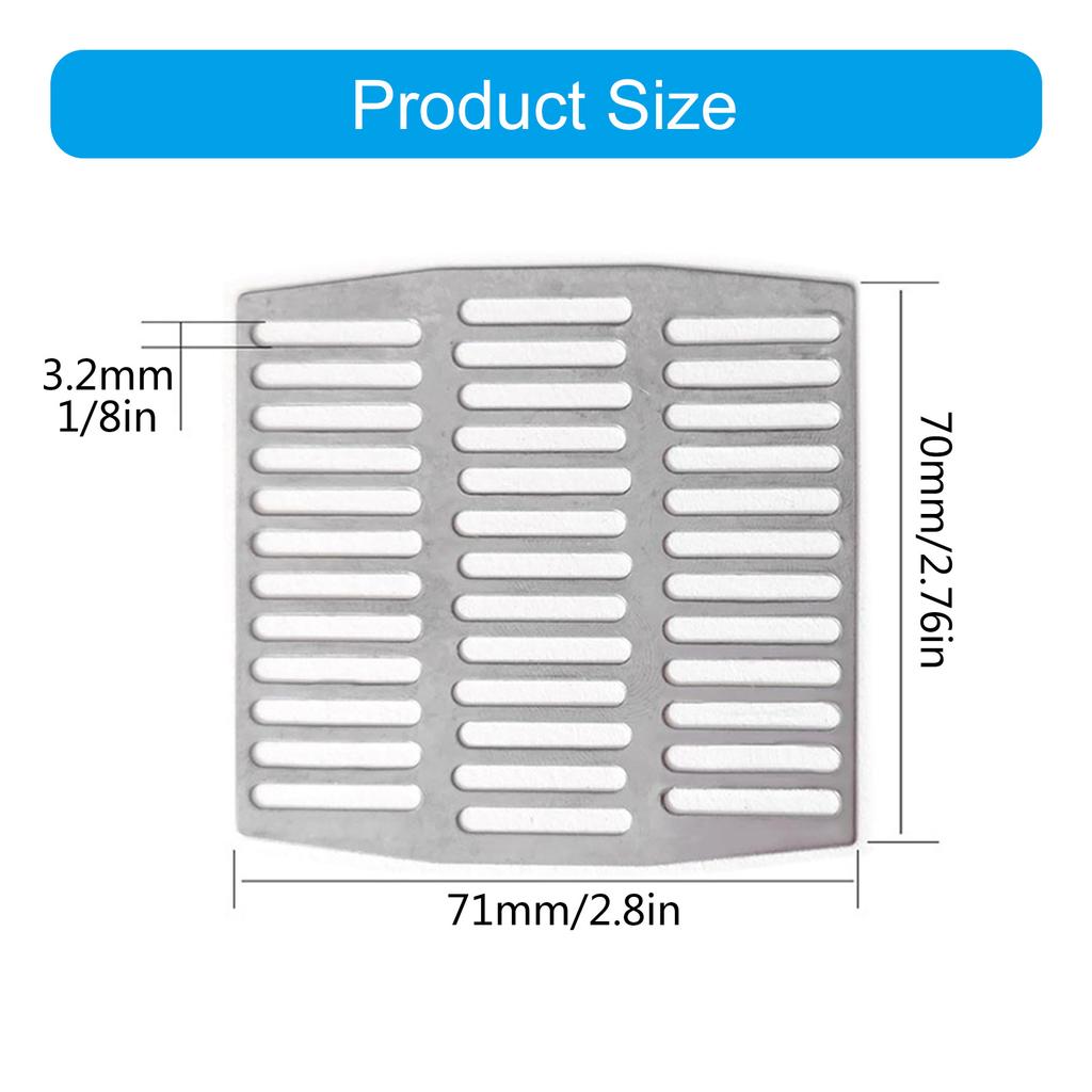 40pcs Steel Weep Hole Covers Adjustable Ventilation Grates Set Weep Hole Vent Covers Simple Installation for Brick Walls