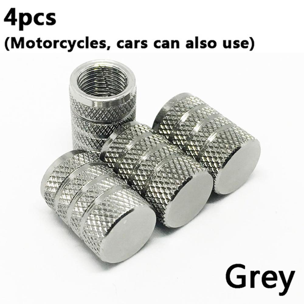 4pcs New Bike Parts Aluminum Alloy Tyre Valve Cap Bicycle Accessories Wheel Rim Tire Dust Cover