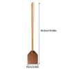 PU Leather Fly Swatter With Long Wood Handle Sturdy Durable Flyswatter For Indoor And Outdoor Pests Control Rustic Swatter