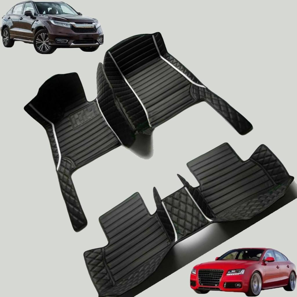 Водонепроницаемые коврики в салон автомобиля из ПУ-кожи на заказ для Nissan XTrail Rogue X-Trail Автомобильные коврики для ног Coche