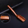 Wooden Tea Spoon Long Handle Comfortable Grip Loose Tea Measuring Scoop Shovel Chinese Kung Fu Tea Accessory