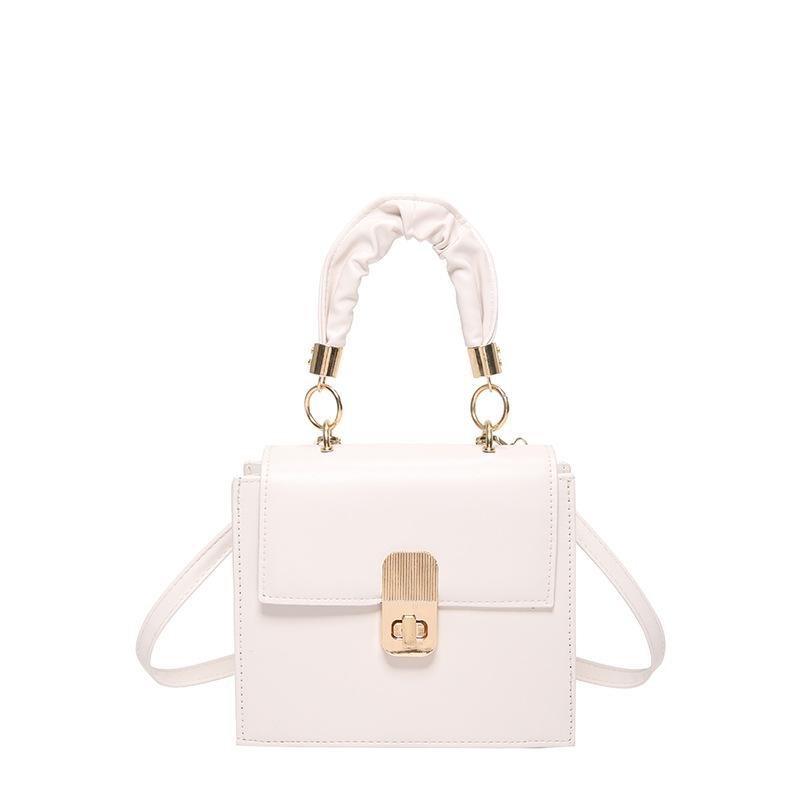 Высококачественная сумка через плечо для женщин, новая модная ручная маленькая квадратная сумка, универсальная сумка через плечо в стиле ретро на весну и лето