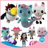 25-30cm Mermaid Gabby Cats Stuffed Toys Cartoon Plush Toy Doll Cute Cat Baby Sleep Soothing Birthday Xmas Gift For