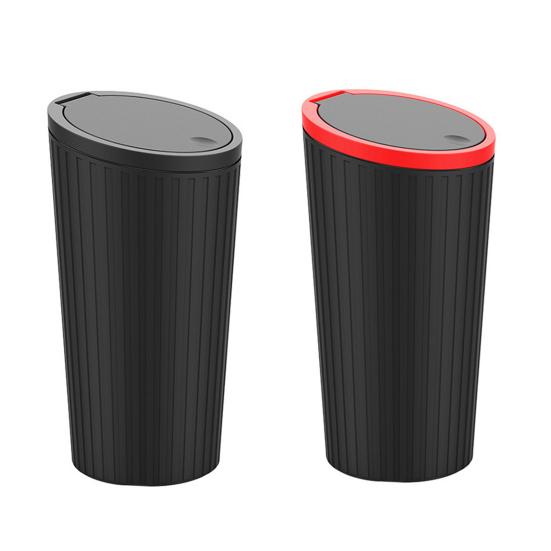 Автомобильный мусорный бак с крышкой Пресс большой емкости Герметичный универсальный внедорожник Грузовик Авто Центральная консоль Подлокотник Коробка для мусора Контейнер для мусора