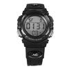 Digital Electronic Watches 50M Waterproof PU Strap Multifunctional Outdoor Sports Watch for