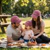 Pack of 1 parent-child matching MAMA letter embroidered baseball cap washed cotton adjustable hat Set for Mother's Day for Parent-Child Outdoors