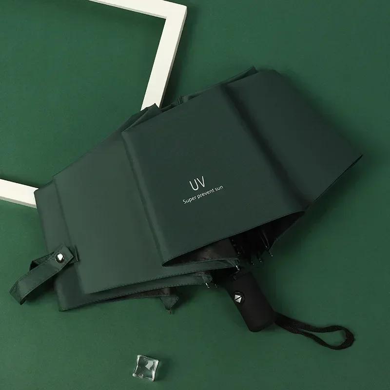 Fully Automatic Umbrella UV Resistant Umbrella Simple and Creative Sunshade Umbrella Fully Automatic Lightweight Luxury Umbrella