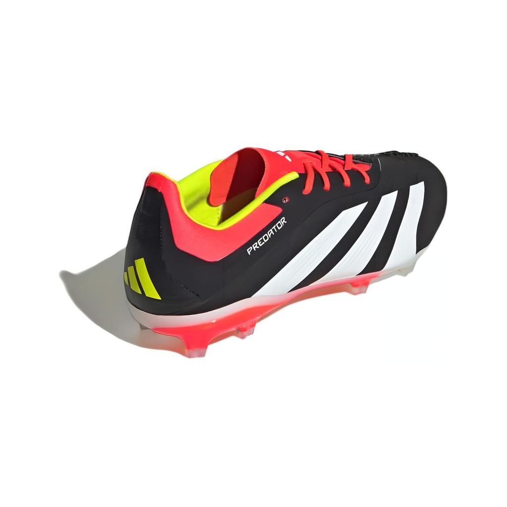 Adidas Детские кроссовки Predator 24 Elite FG J Solar Energy Pack Black Core-Black Cloud-White IG7746