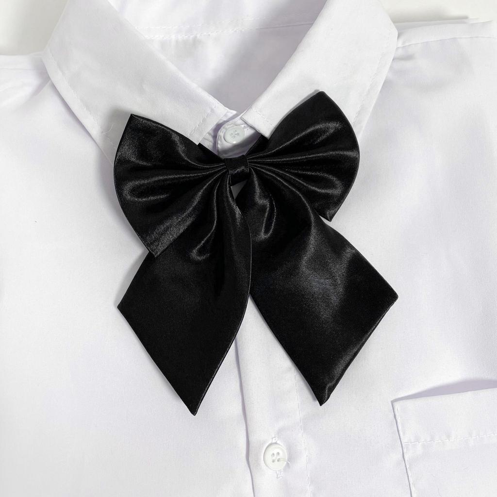 Монохромный цветок на воротник, галстук-бабочка из полиэстера унисекс, завяжет подарки, чтобы подчеркнуть индивидуальность lgo