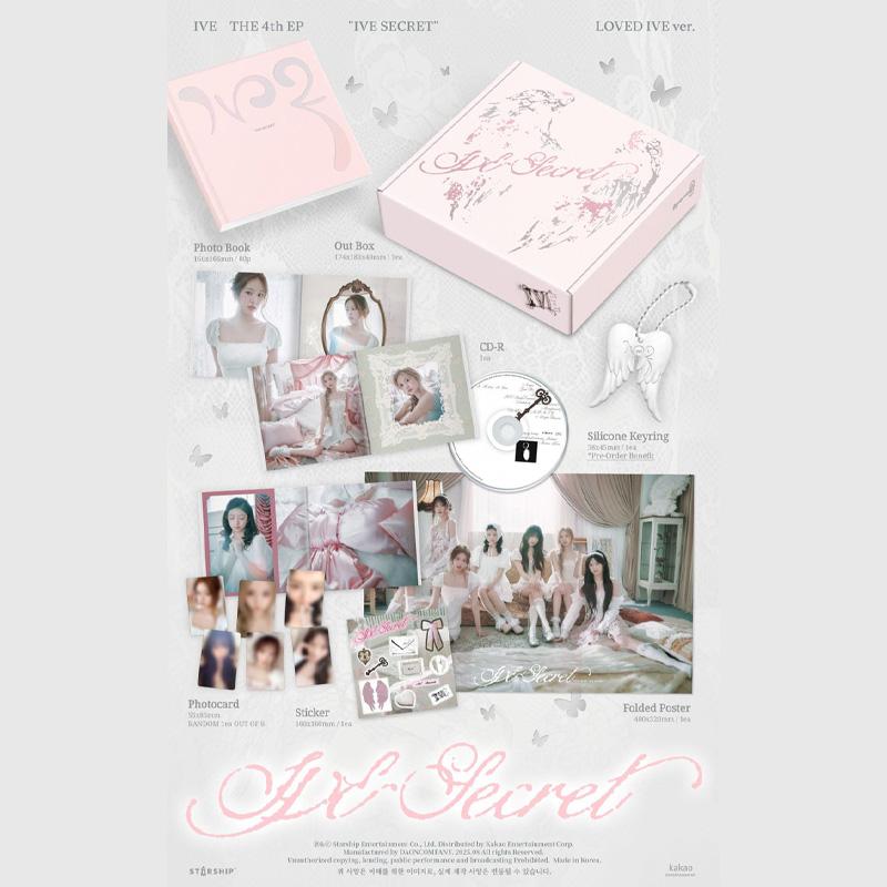 IVE 4th Mini Album [IVE SECRET] (Standard / Limited Ver.)