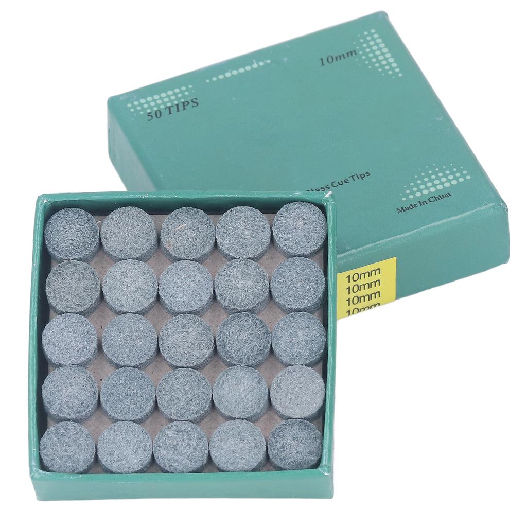 50 шт. насадок для кия для бильярда, сменные насадки для киев и аксессуаров для снукера