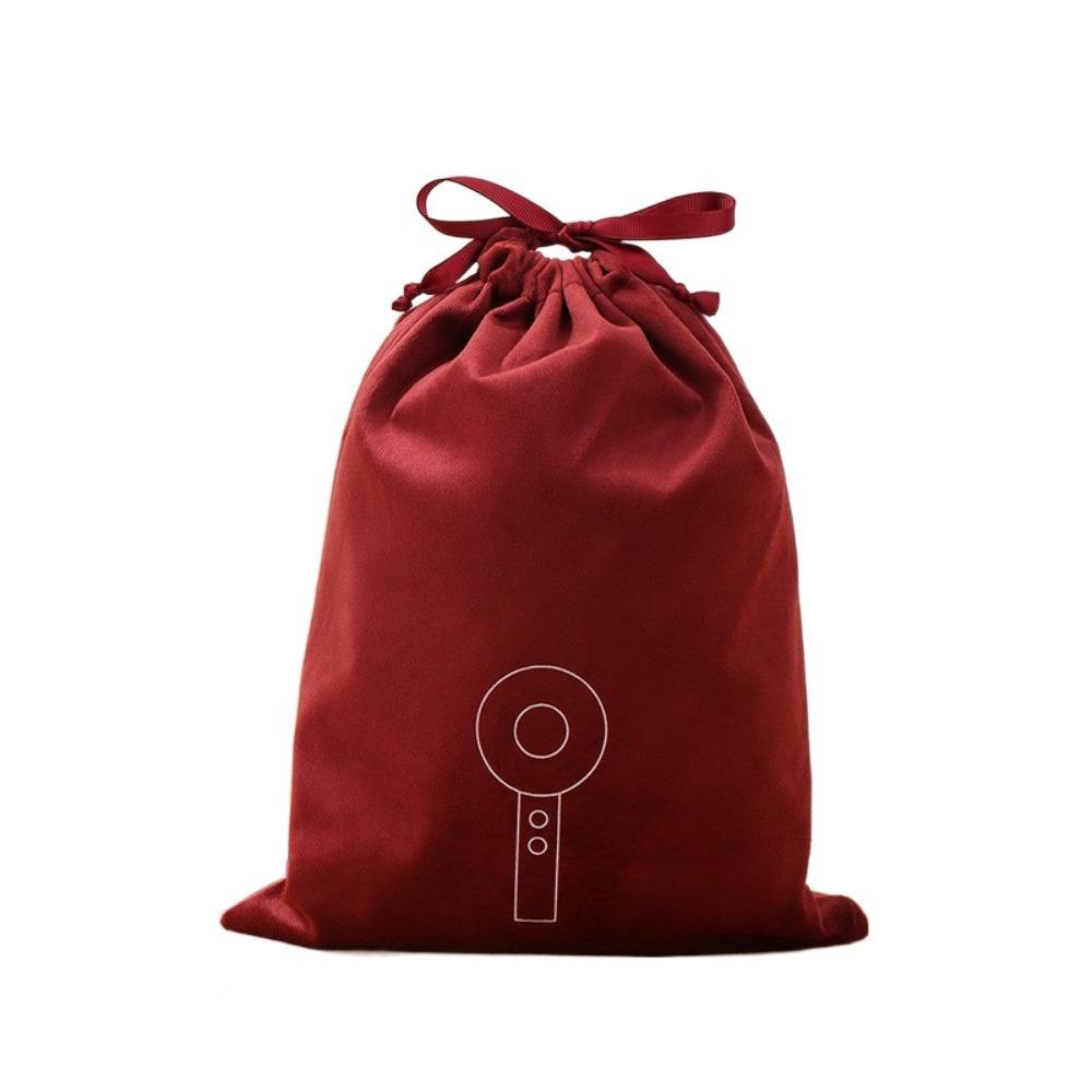 Dust-poof Hair Dryer Bag Large Capacity Drawstring Storage Bag Hairdryer Storage Bag  for Home