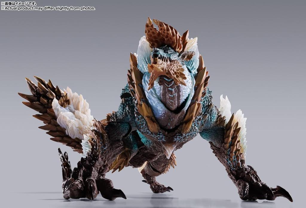 TAMASHII NATIONS Monster Hunter Zinogre Anniversary 285 мм окрашенная подвижная фигурка SHMonsterArts -20th Edition- Приблизительно. ПВХ и АБС