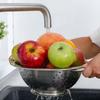 Steel kitchen strainer 28 cm