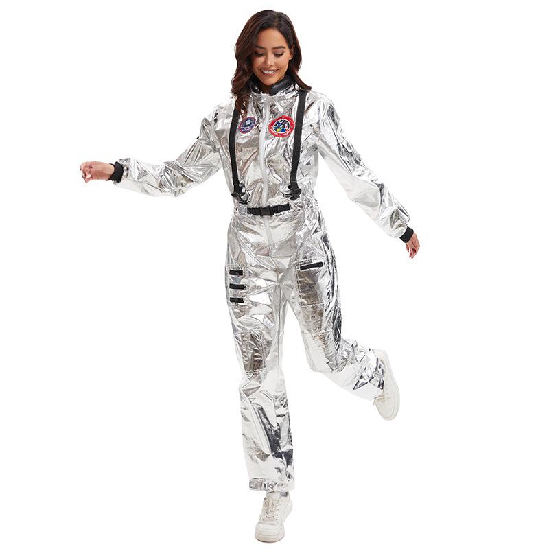 Halloween Astronaut Costume Astronaut Onesie Spacesuit Holiday Party Cosplay Costume