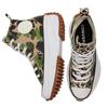 Converse Run Star Hike Multicolor Cool High-top Canvas Shoes Unisex Camouflage Green Brown