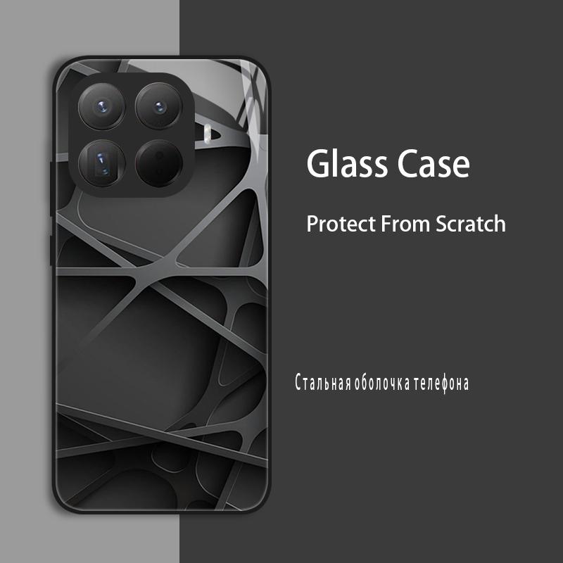 Для Xiaomi 15T Pro Чехол Накладка Чехол из закаленного стекла Жесткий бампер Для Xiaomi mi 15 t 15T Pro 5G 2025 Защитный чехол Протектор Funda