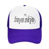 Freya Skye Logo Diamond Style Mesh Baseball Caps Adult HipHop Sun Caps  Hats Adjustable Summer Trucker Caps