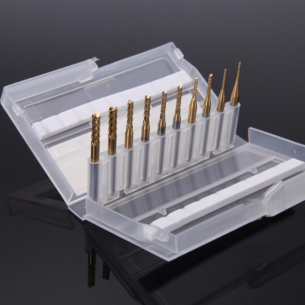 10 шт. Роторная борфреза быстрорежущая сталь роторный напильник сверло гравировальный резец шлифовальная головка фреза сверло гравировка