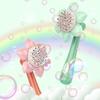 23 Hole Bubble Machine Sunflower Bubble Gun Stick Electric Bubble Blower Outdoor Fun Toys Bubble Machine Toy for Children