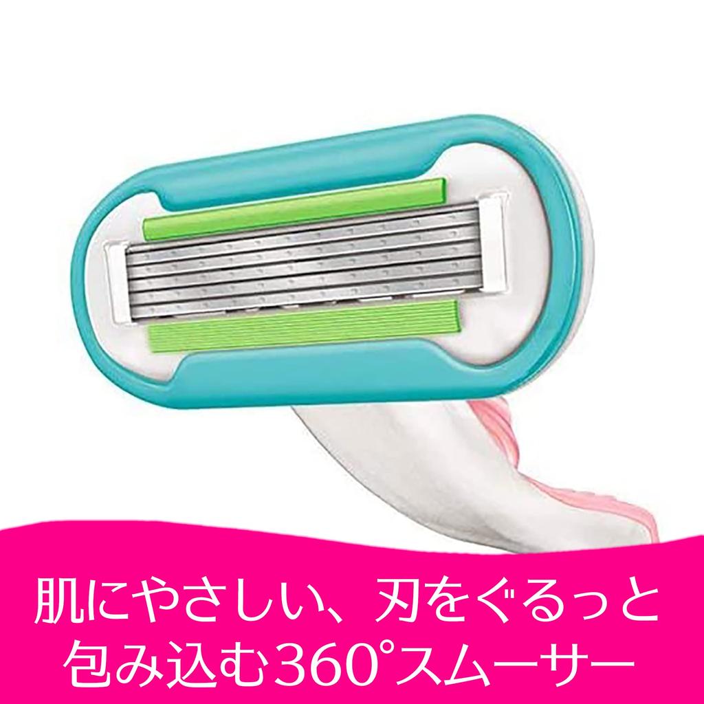 Сменные лезвия для бритвы Gillette Venus Embrace 4 штуки x 2 набора [Оптовая покупка] Женские