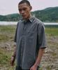 FAKE CAMPER Vintage Pigment Short Sleeve Shirt [Chacoal]