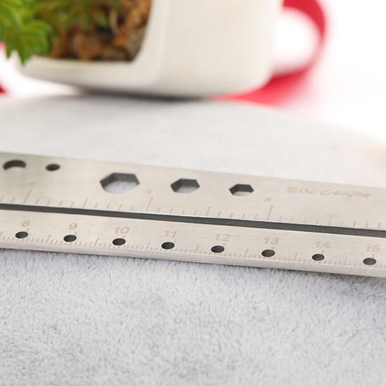 Измеритель угла с прозрачной шкалой, транспортир из нержавеющей стали, многофункциональная линейка для рисования