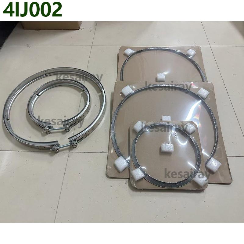 4IJ002 81974200184 81159010043 81159010044 NEW Exhaust Calmp & Gasket Kit for MAN TGX TGS