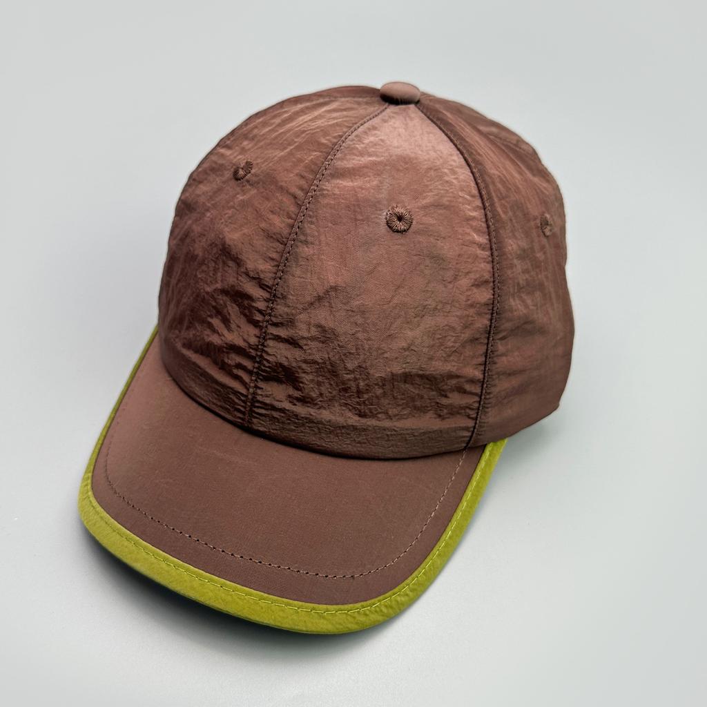 Thin Short Brim Color Matching Baseball Cap Men'S And Women'S Sunshade Quick-Drying Street Outdoor Cap